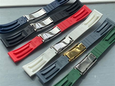 20mm rubber strap rolex|rolex rubber strap replacement.